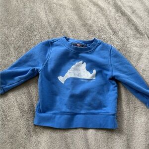 Vineyard Vines Kids Sweatshirt in Vibrant Blue